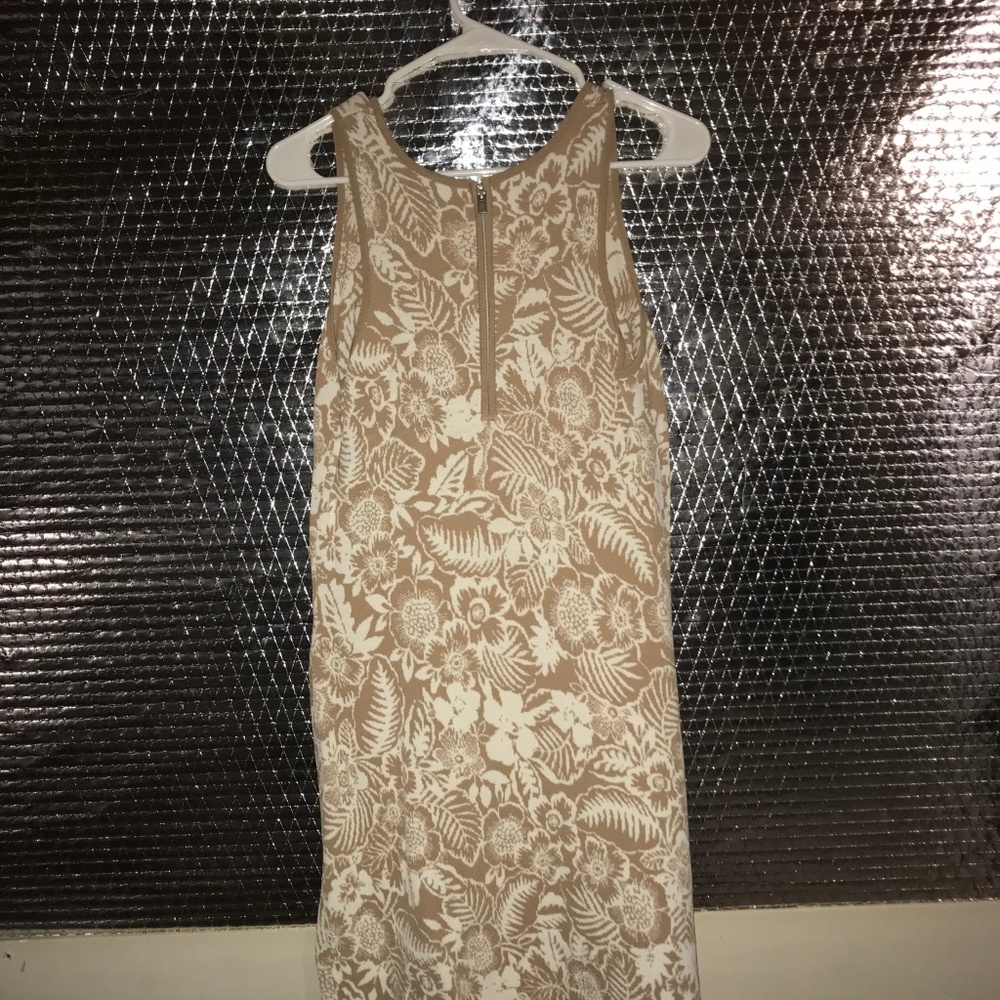Tommy Bahama Del Lago Floral Knit Dress Coffee - Picture 2 of 3